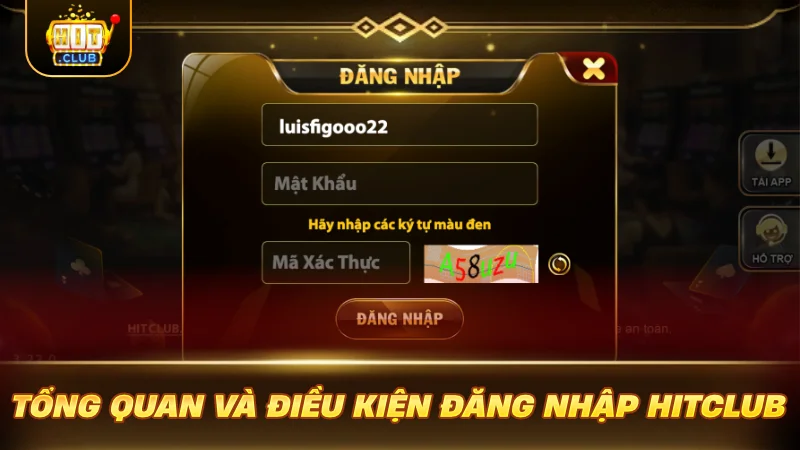 ĐĂNG NHẬP HITCLUB NGAY: ĐỘT PHÁ LỐI VÀO CƯỢC ĐỈNH CAO Tổng quan và điều kiện đăng nhập HITCLUB