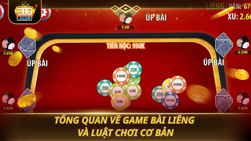 Tổng quan về game bài liêng và luật chơi cơ bản